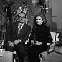 Ennio Morricone e Milva a Milano